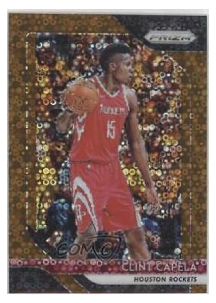 2018-19 Panini Prizm Base Set Clint Capela #74 card