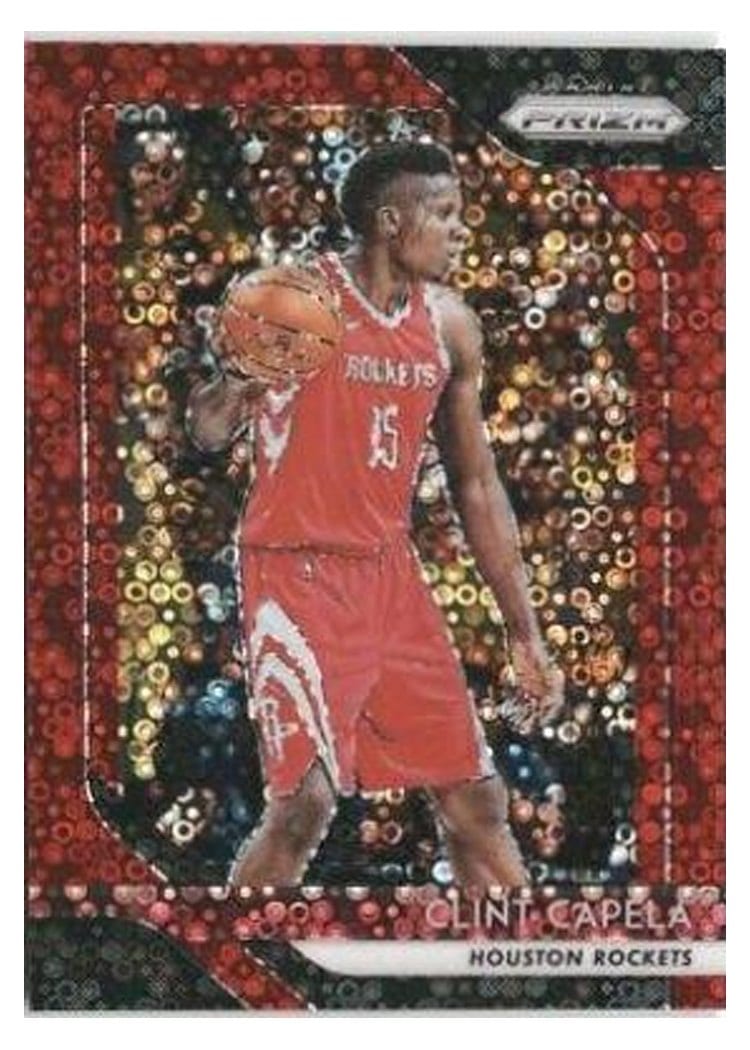 2018-19 Panini Prizm Base Set Clint Capela #74 card