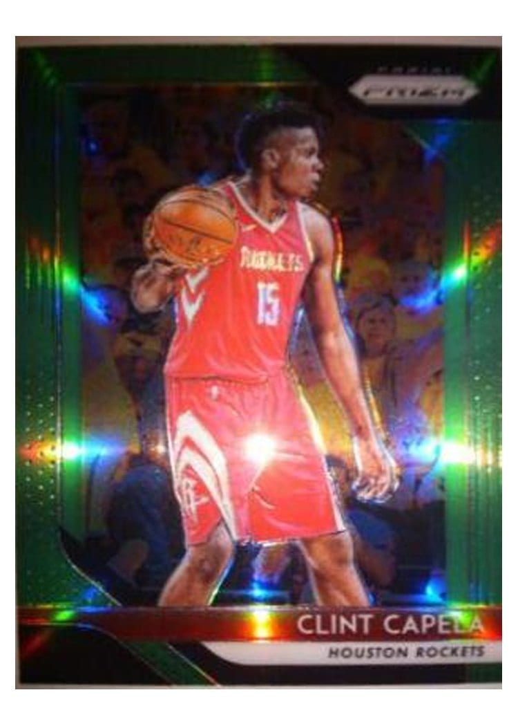 2018-19 Panini Prizm Base Set Clint Capela #74 card