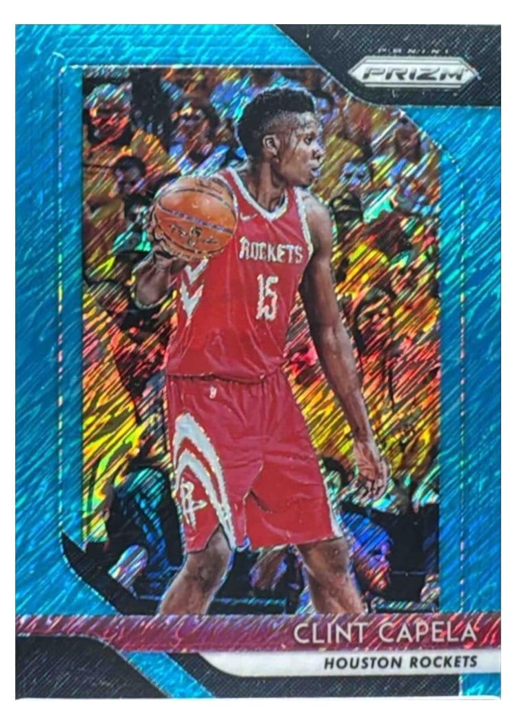 2018-19 Panini Prizm Base Set Clint Capela #74 card
