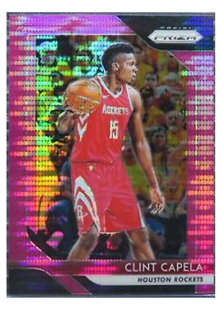 2018-19 Panini Prizm Base Set Clint Capela #74 card