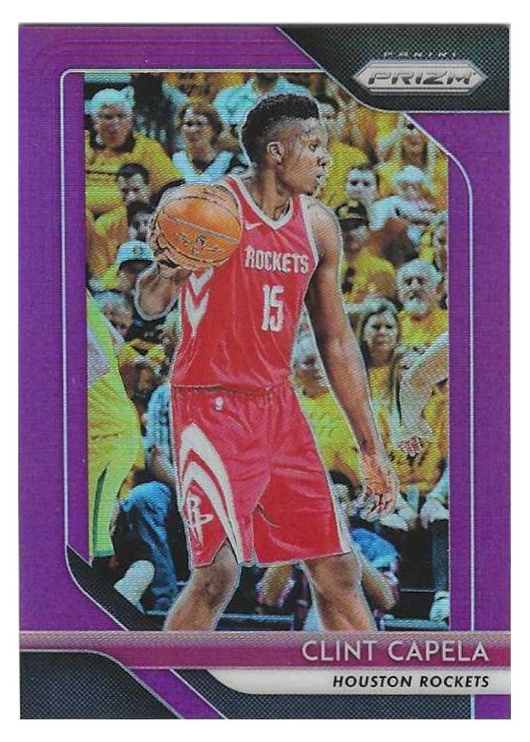2018-19 Panini Prizm Base Set Clint Capela #74 card