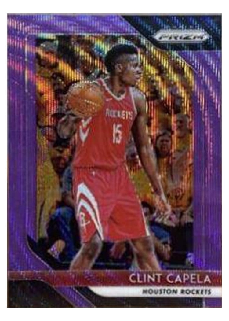 2018-19 Panini Prizm Base Set Clint Capela #74 card