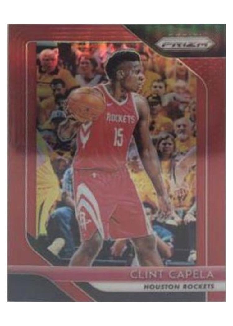 2018-19 Panini Prizm Base Set Clint Capela #74 card