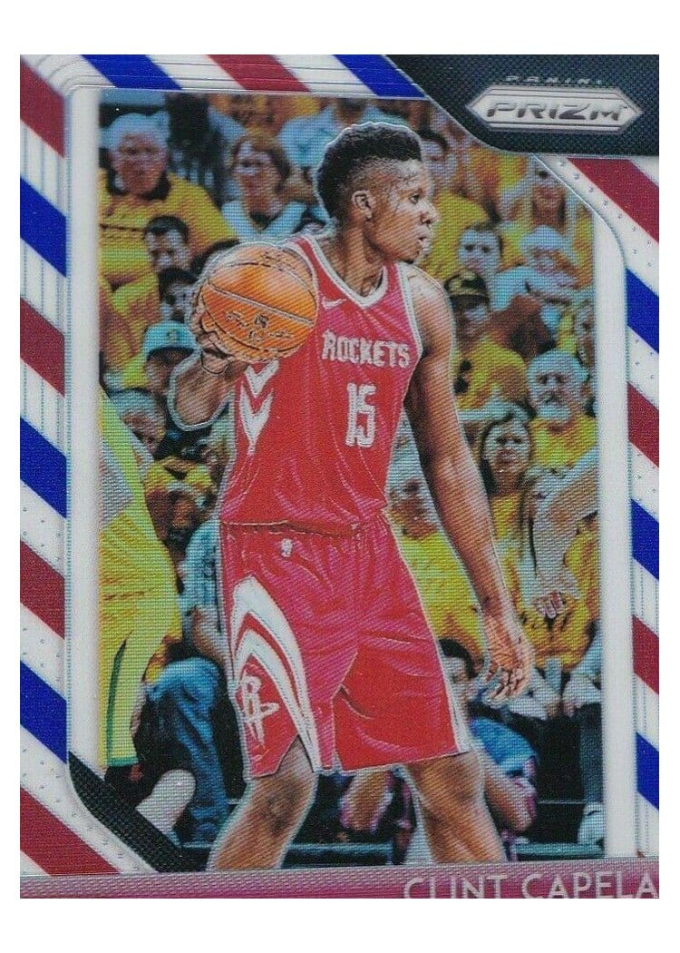 2018-19 Panini Prizm Base Set Clint Capela #74 card