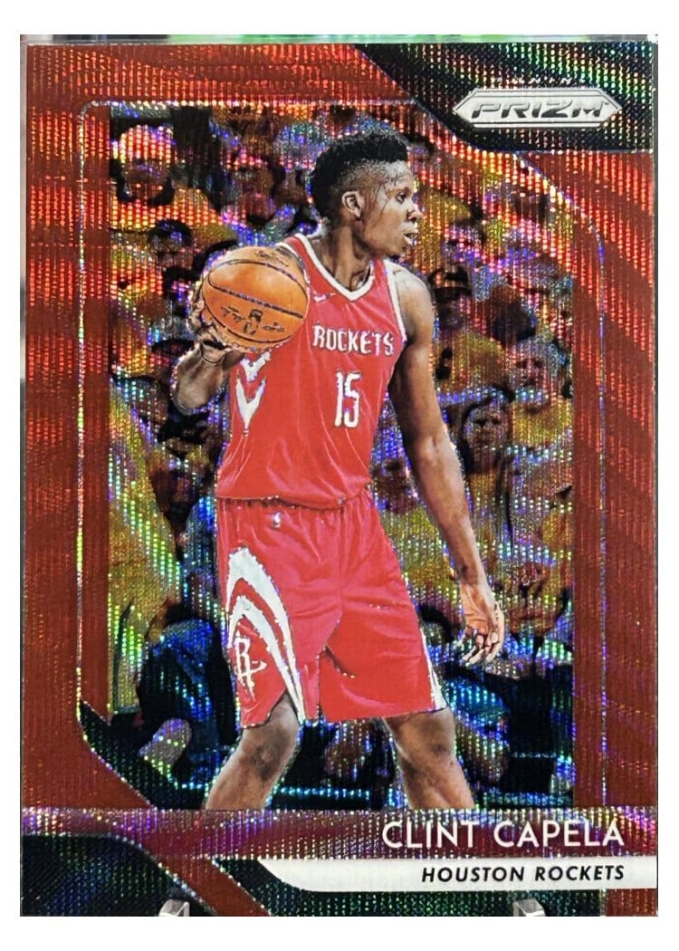 2018-19 Panini Prizm Base Set Clint Capela #74 card