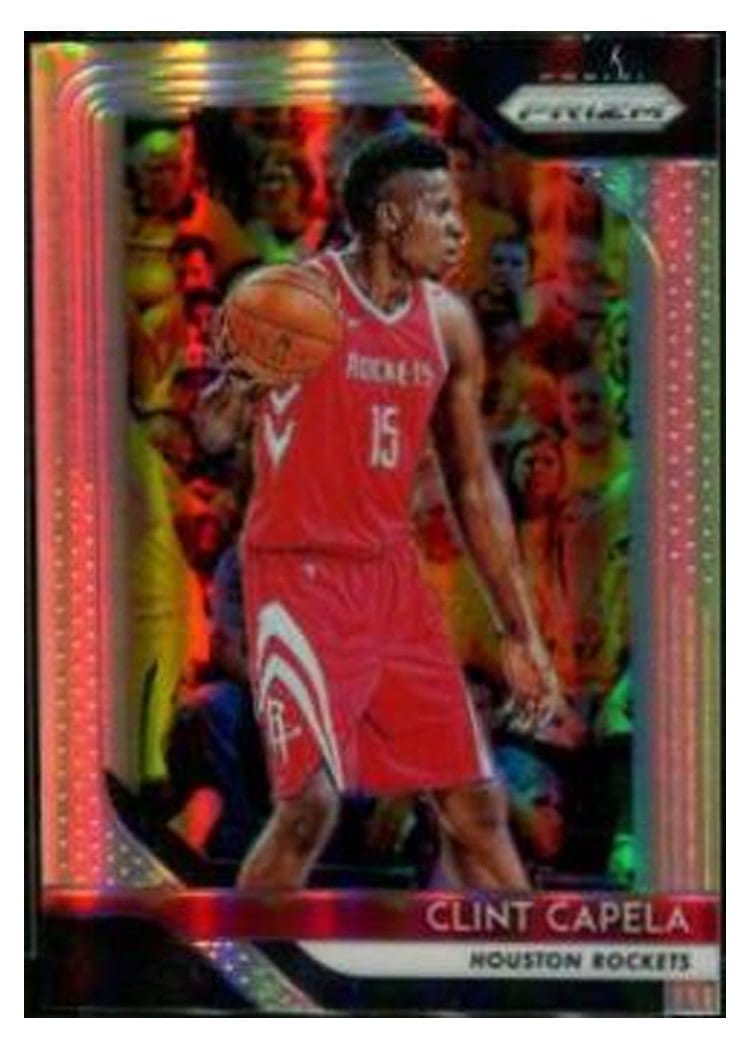2018-19 Panini Prizm Base Set Clint Capela #74 card