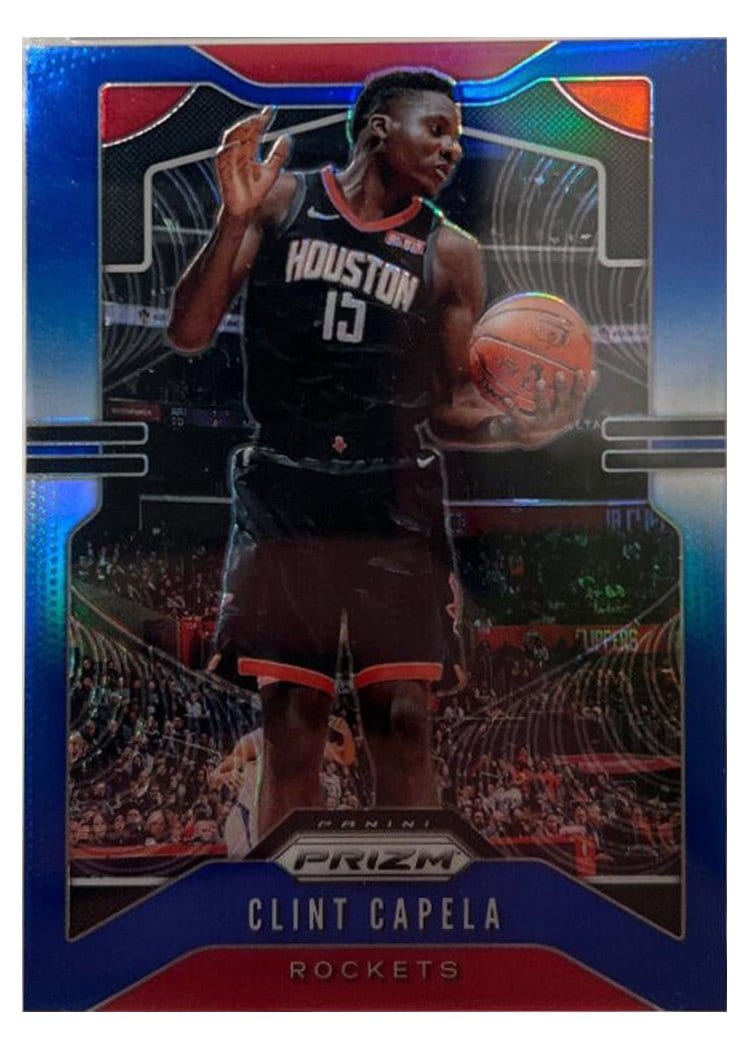 2019-20 Panini Prizm Base Set Clint Capela #110 card