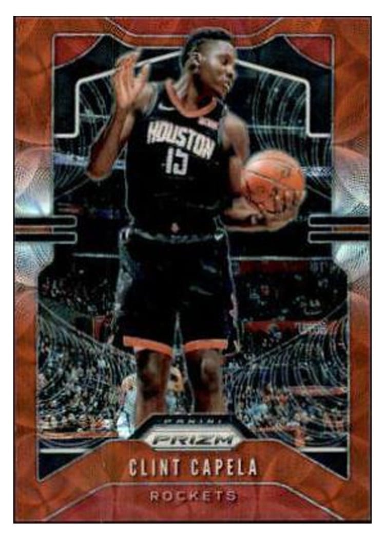 2019-20 Panini Prizm Base Set Clint Capela #110 card