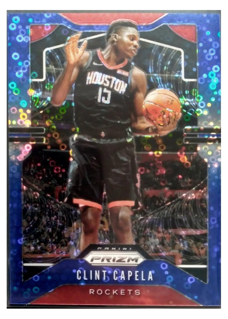 2019-20 Panini Prizm Base Set Clint Capela #110 card