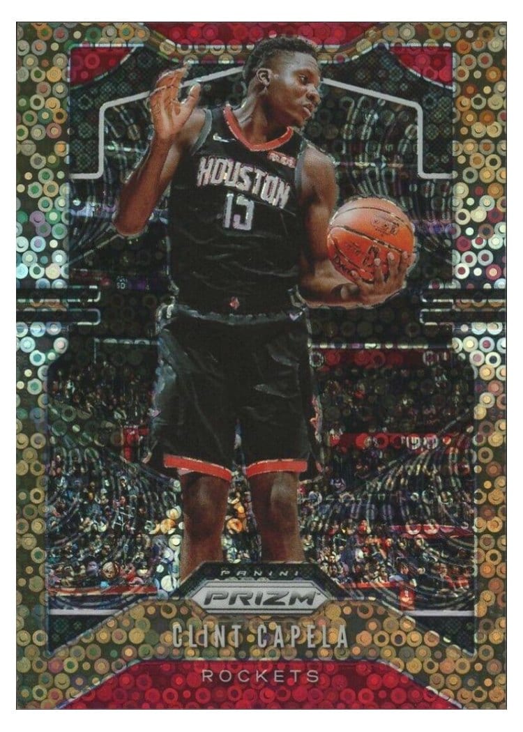 2019-20 Panini Prizm Base Set Clint Capela #110 card