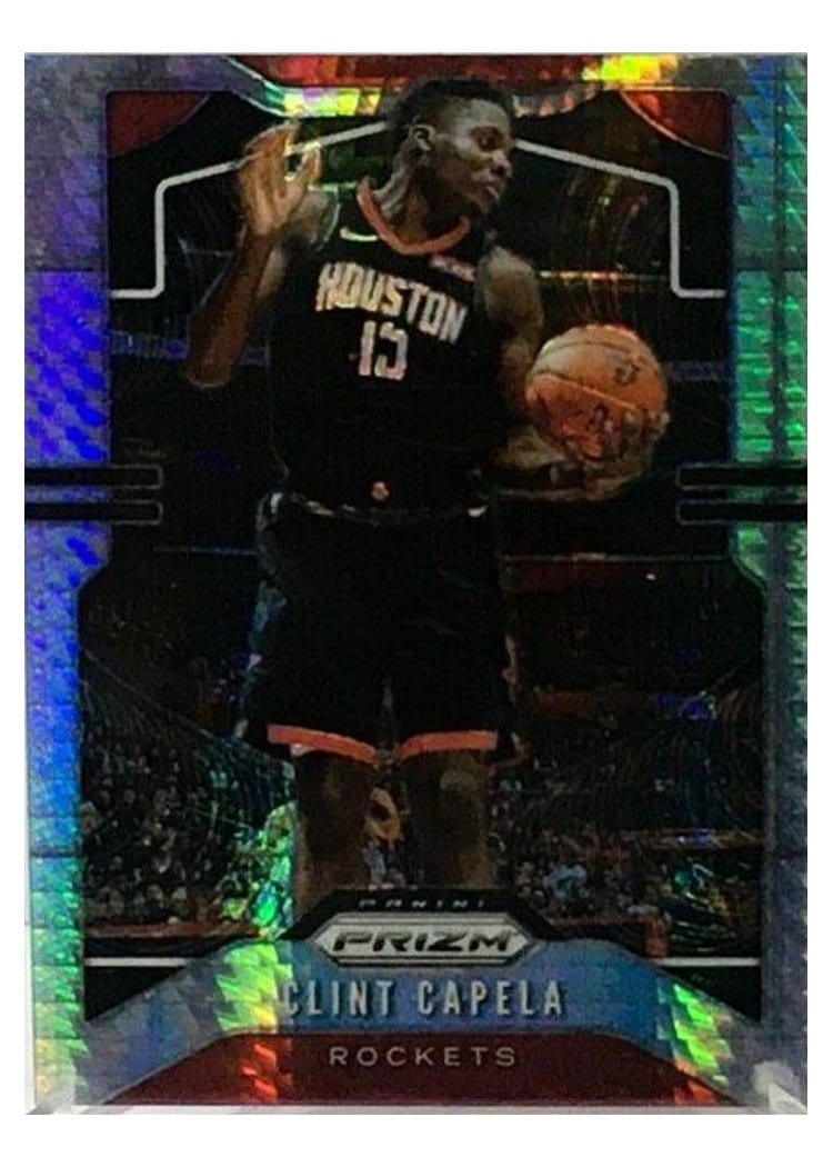 2019-20 Panini Prizm Base Set Clint Capela #110 card