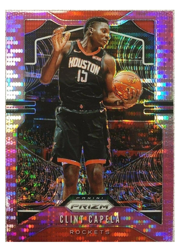 2019-20 Panini Prizm Base Set Clint Capela #110 card