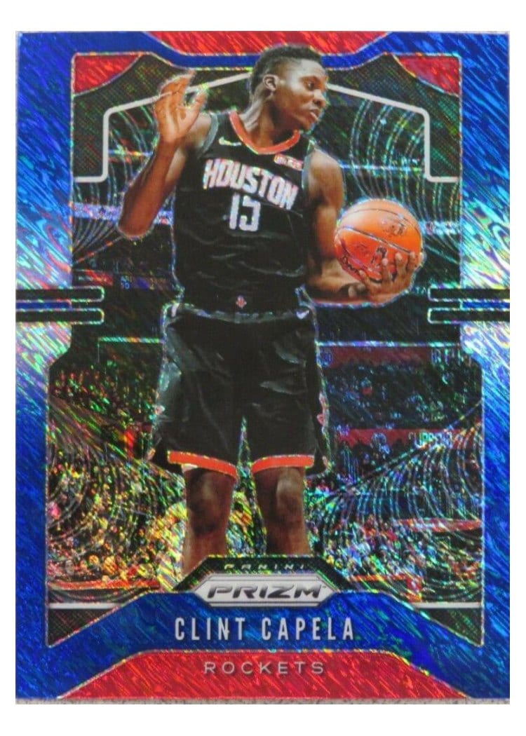 2019-20 Panini Prizm Base Set Clint Capela #110 card