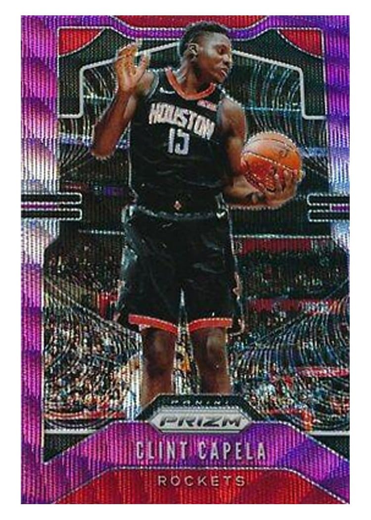 2019-20 Panini Prizm Base Set Clint Capela #110 card