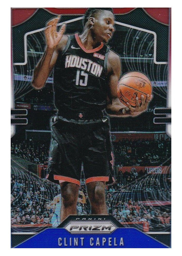 2019-20 Panini Prizm Base Set Clint Capela #110 card