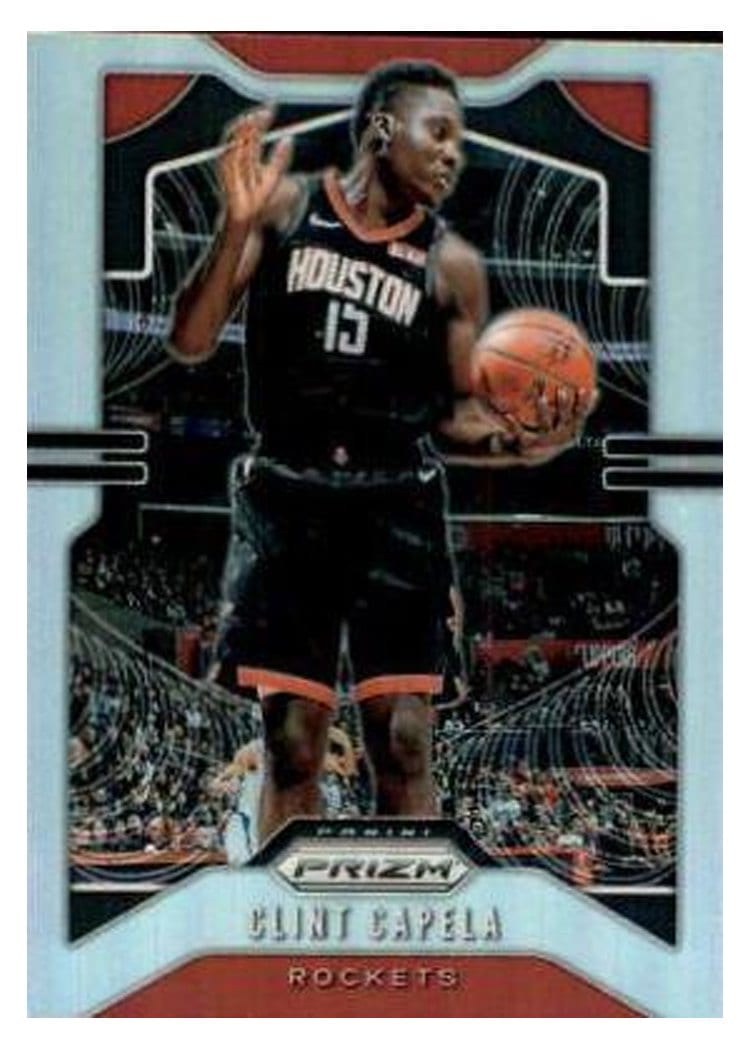 2019-20 Panini Prizm Base Set Clint Capela #110 card