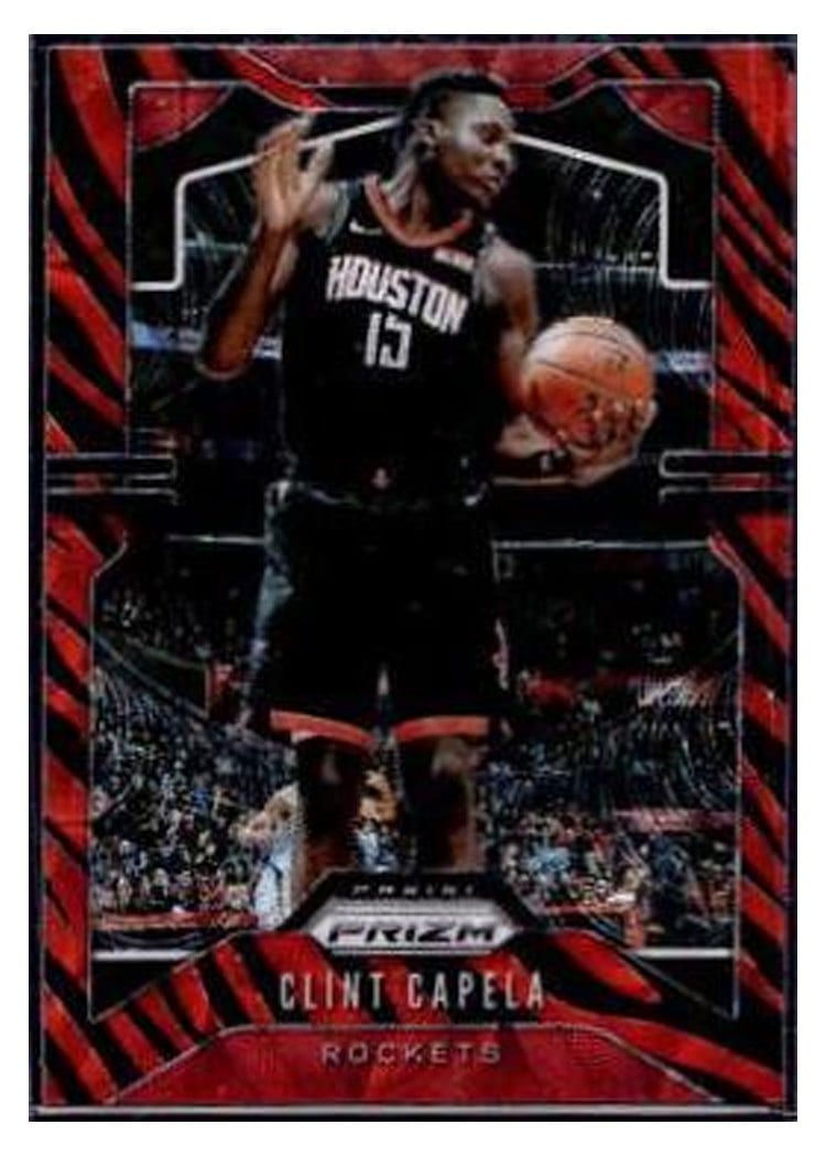 2019-20 Panini Prizm Base Set Clint Capela #110 card