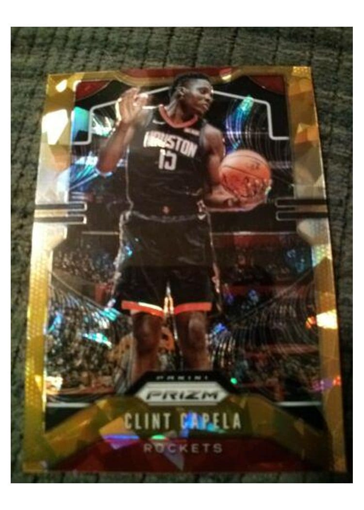 2019-20 Panini Prizm Base Set Clint Capela #110 card
