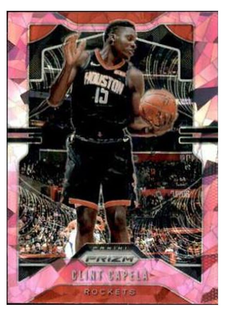 2019-20 Panini Prizm Base Set Clint Capela #110 card