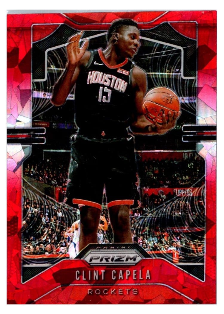 2019-20 Panini Prizm Base Set Clint Capela #110 card