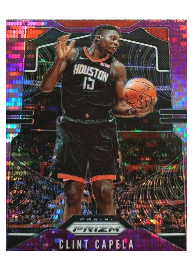 2019-20 Panini Prizm Base Set Clint Capela #110 card