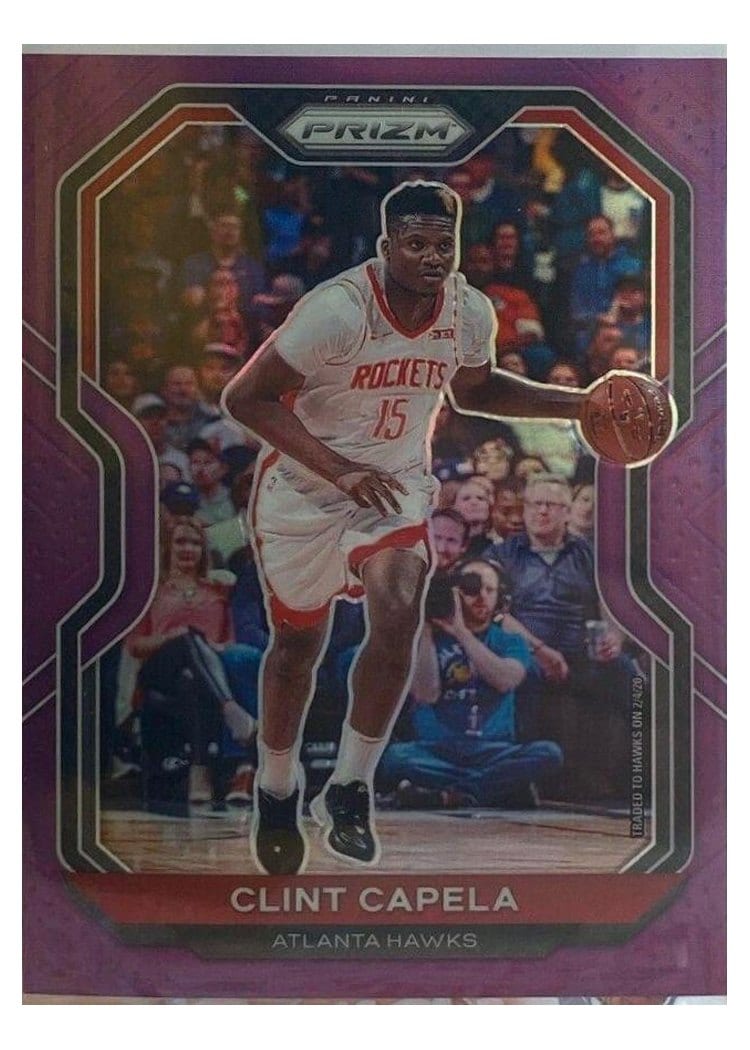 2020-21 Panini Prizm Base Set Clint Capela #69 card