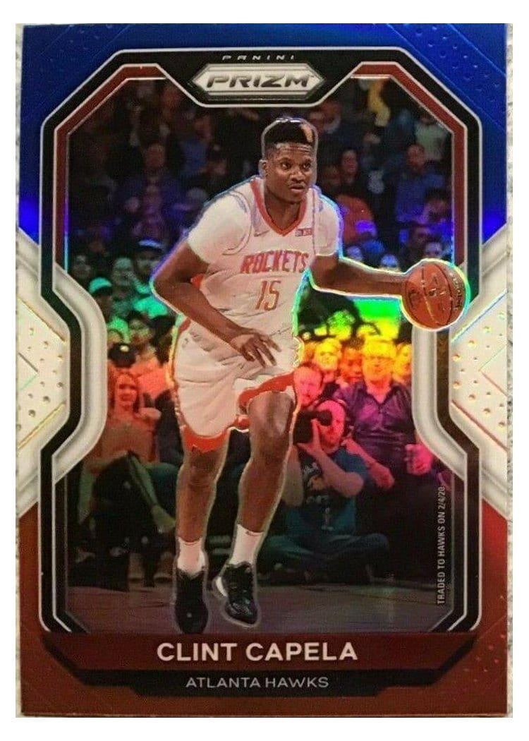 2020-21 Panini Prizm Base Set Clint Capela #69 card