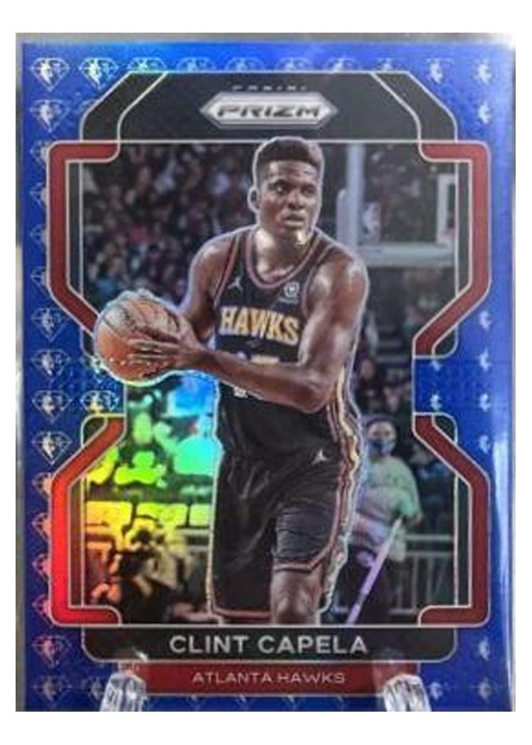 2021-22 Panini Prizm Base Set Clint Capela #187 card