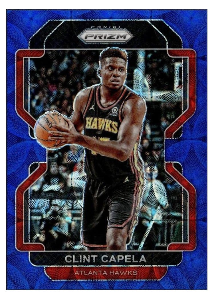 2021-22 Panini Prizm Base Set Clint Capela #187 card