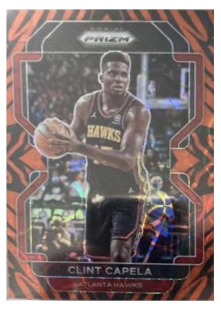 2021-22 Panini Prizm Base Set Clint Capela #187 card