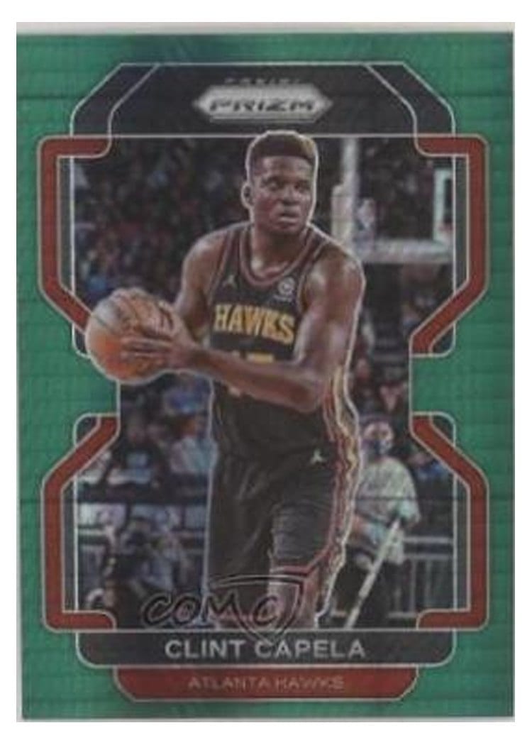 2021-22 Panini Prizm Base Set Clint Capela #187 card