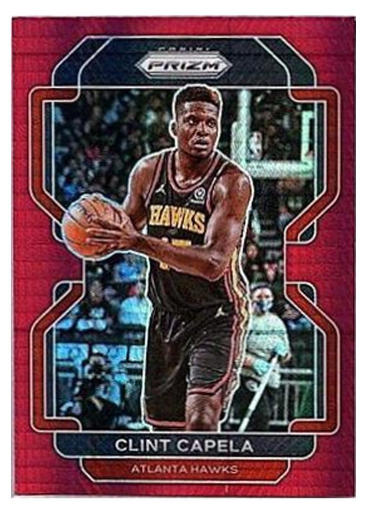 2021-22 Panini Prizm Base Set Clint Capela #187 card