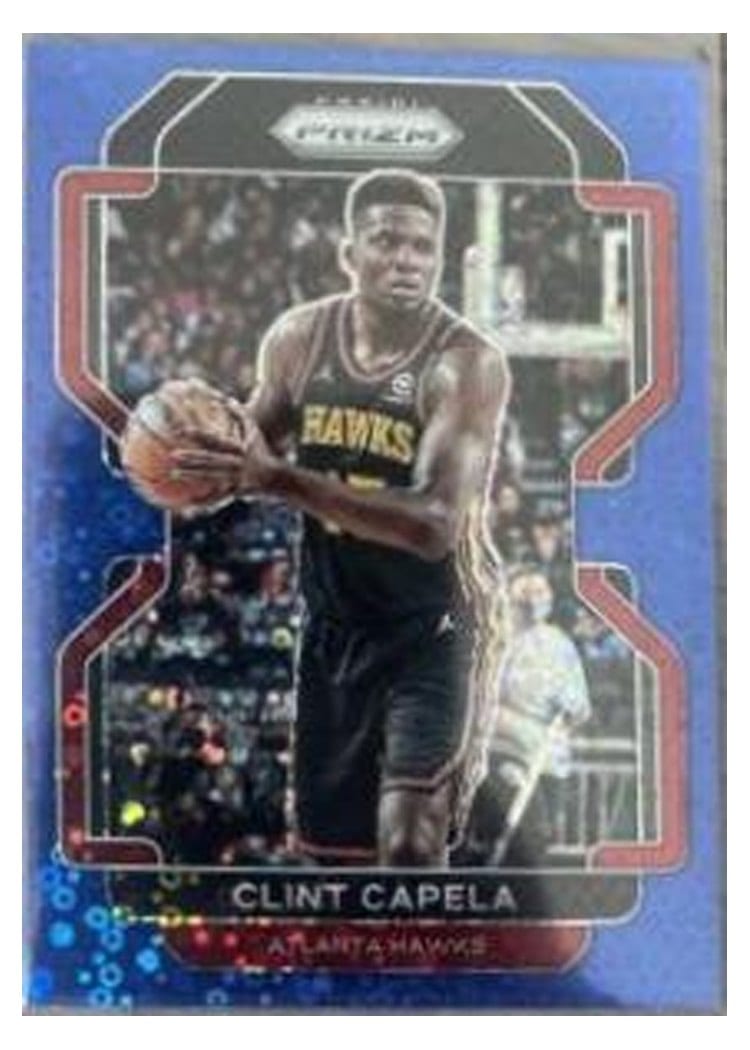 2021-22 Panini Prizm Base Set Clint Capela #187 card