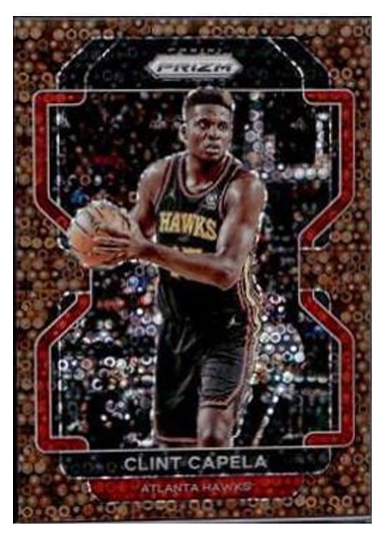 2021-22 Panini Prizm Base Set Clint Capela #187 card