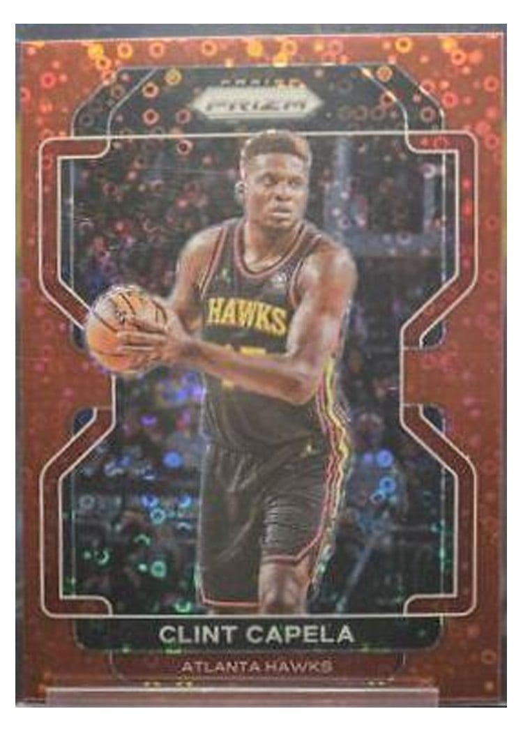 2021-22 Panini Prizm Base Set Clint Capela #187 card