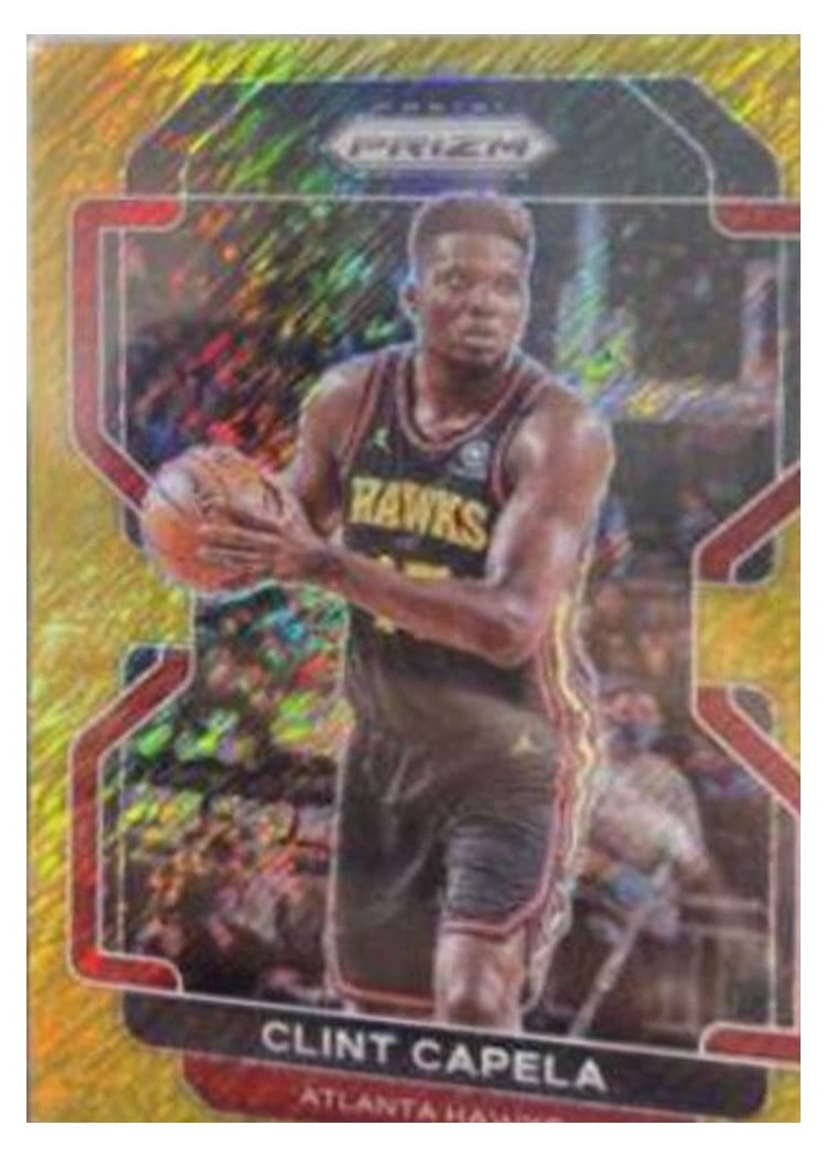 2021-22 Panini Prizm Base Set Clint Capela #187 card