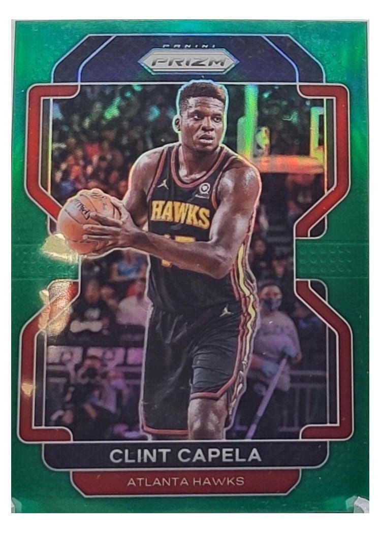 2021-22 Panini Prizm Base Set Clint Capela #187 card