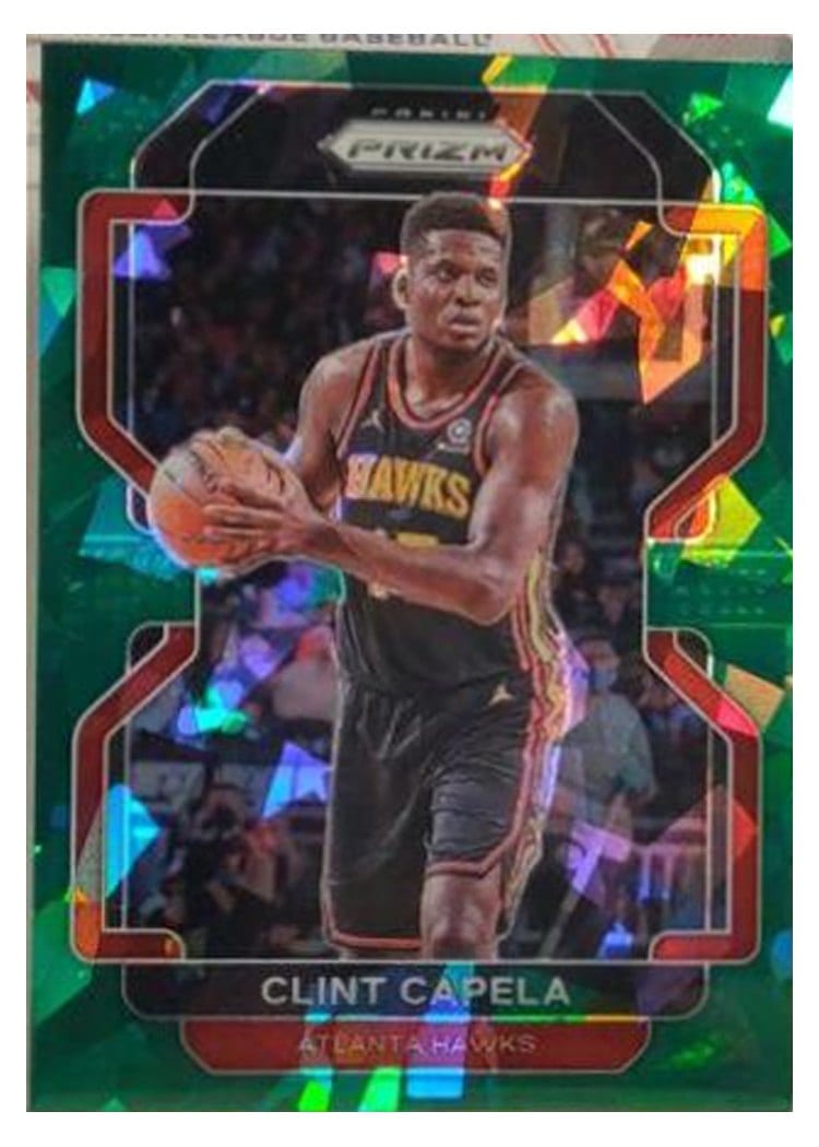 2021-22 Panini Prizm Base Set Clint Capela #187 card