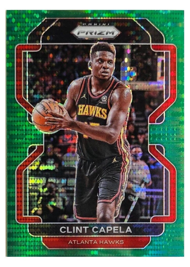 2021-22 Panini Prizm Base Set Clint Capela #187 card
