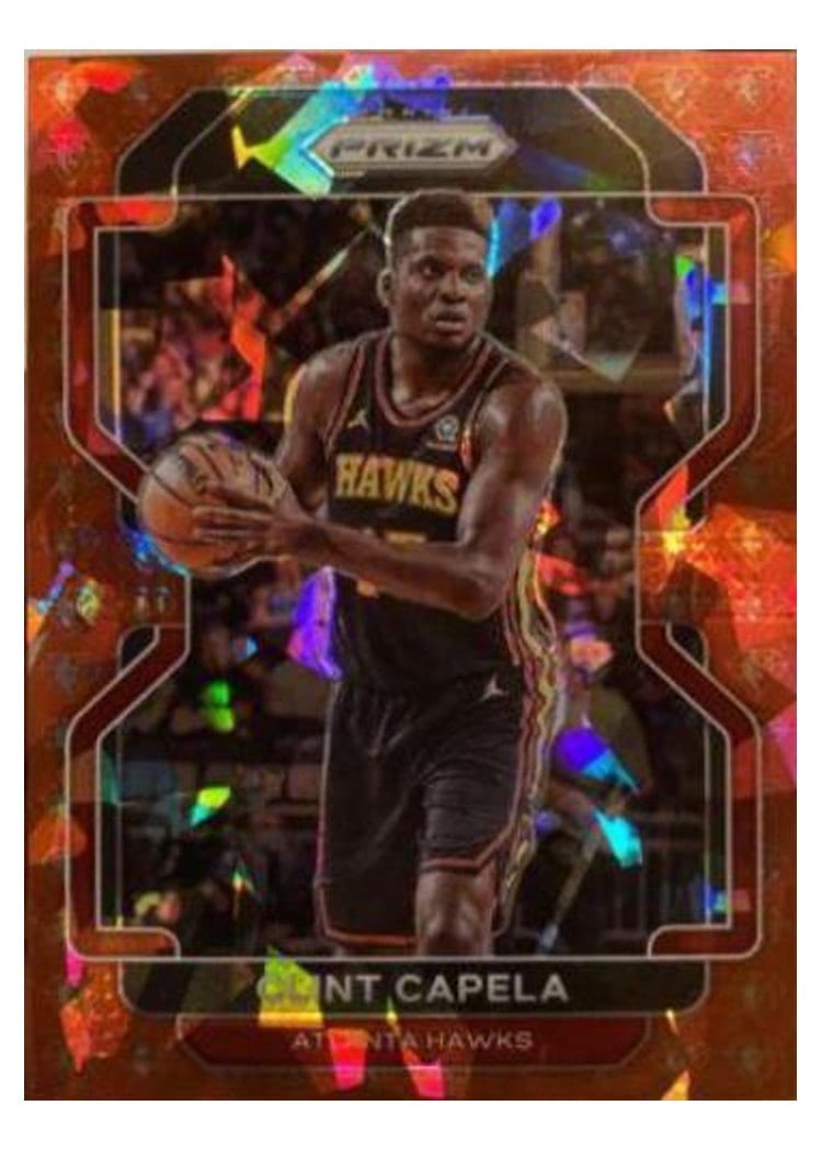 2021-22 Panini Prizm Base Set Clint Capela #187 card