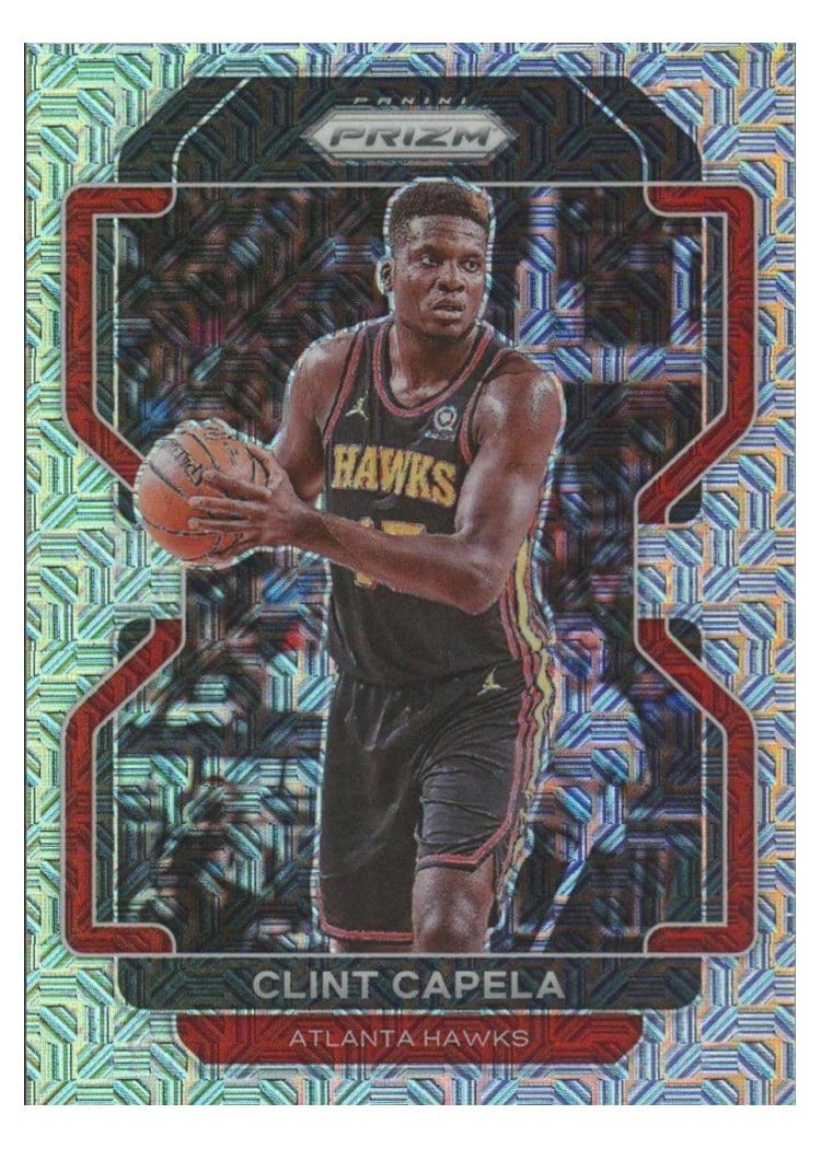 2021-22 Panini Prizm Base Set Clint Capela #187 card