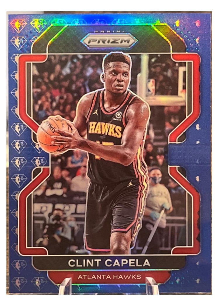 2021-22 Panini Prizm Base Set Clint Capela #187 card