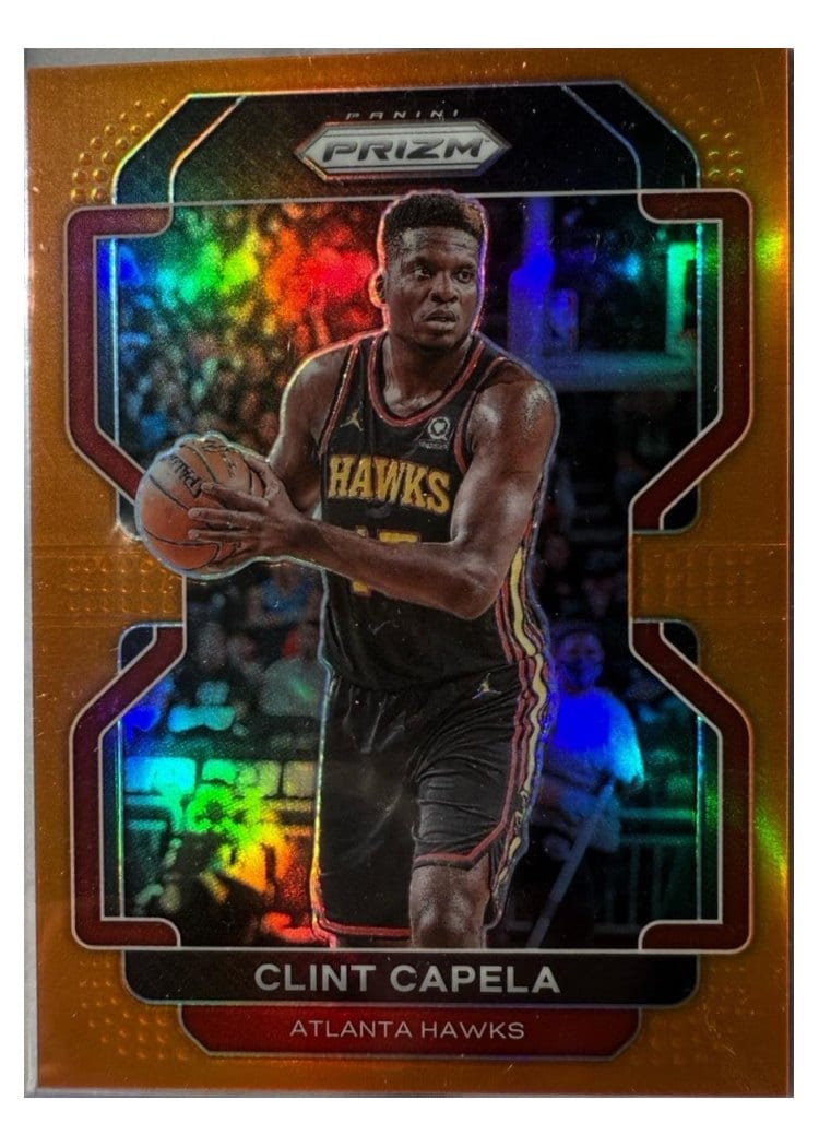 2021-22 Panini Prizm Base Set Clint Capela #187 card