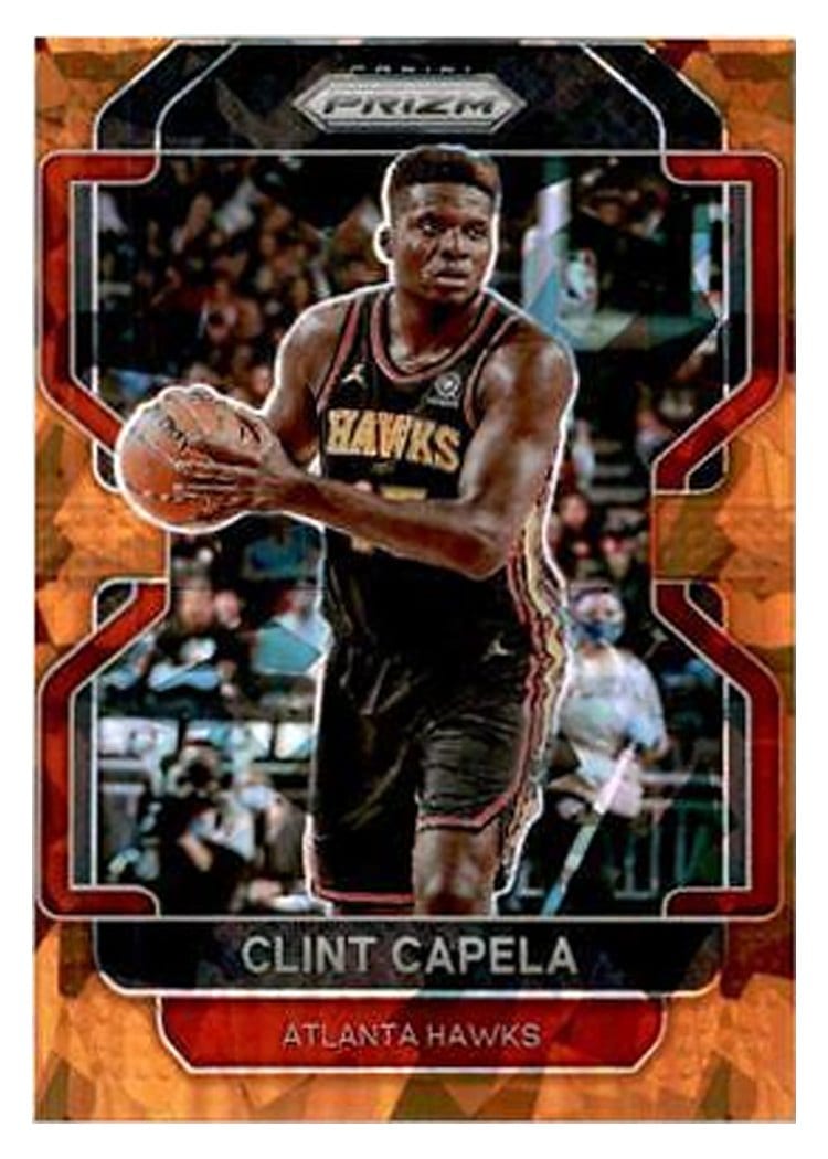 2021-22 Panini Prizm Base Set Clint Capela #187 card