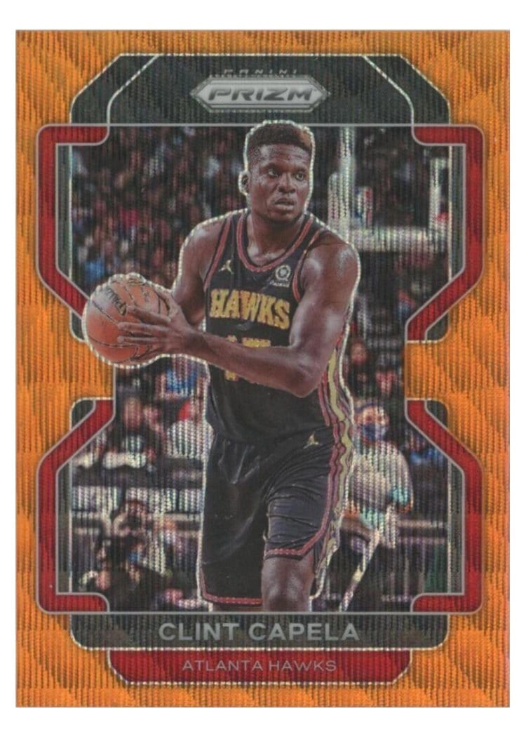 2021-22 Panini Prizm Base Set Clint Capela #187 card
