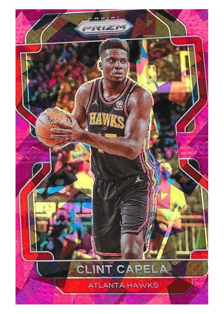 2021-22 Panini Prizm Base Set Clint Capela #187 card