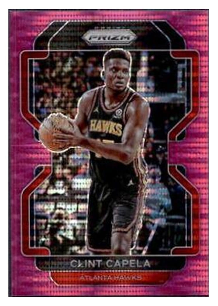 2021-22 Panini Prizm Base Set Clint Capela #187 card