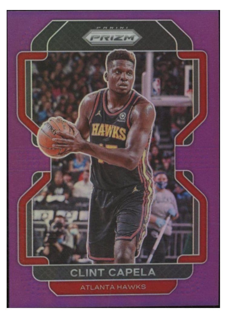 2021-22 Panini Prizm Base Set Clint Capela #187 card