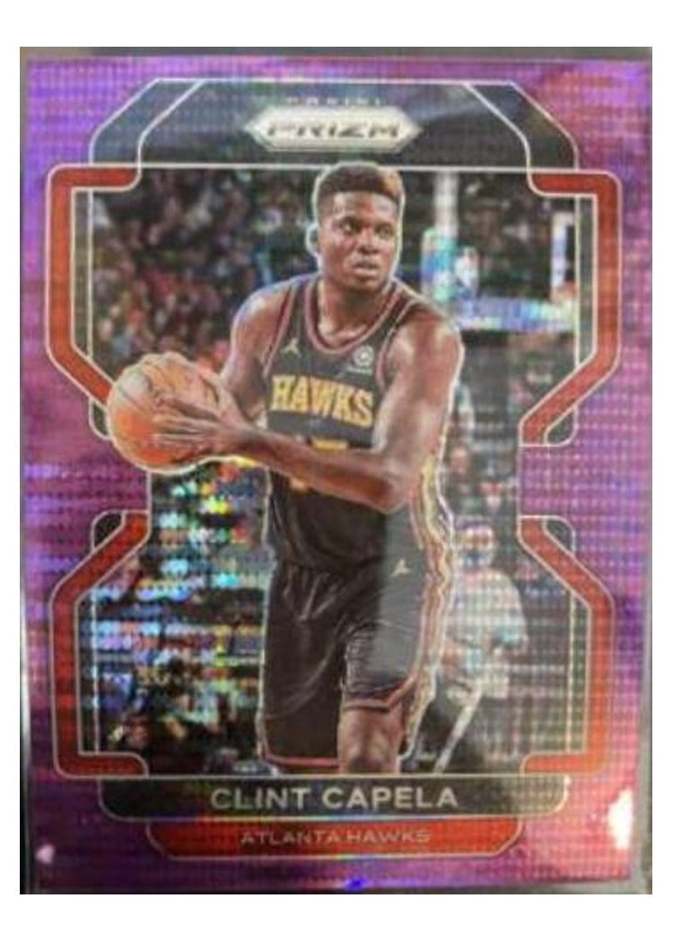2021-22 Panini Prizm Base Set Clint Capela #187 card